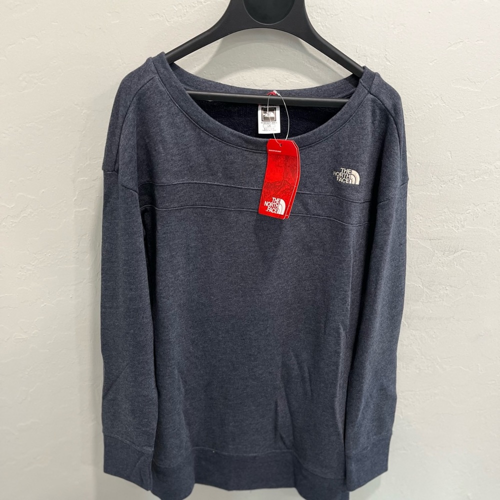 NWT North Face terry sweatshirt - size L
